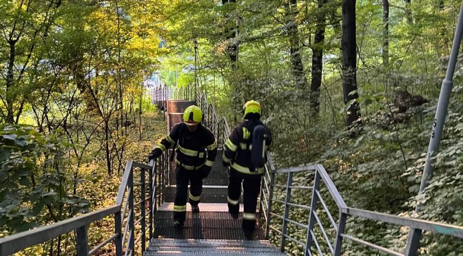 Trénink na Válcovenských schodech