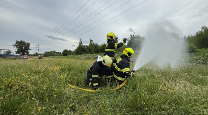 Výcvik – práce s proudnicemi