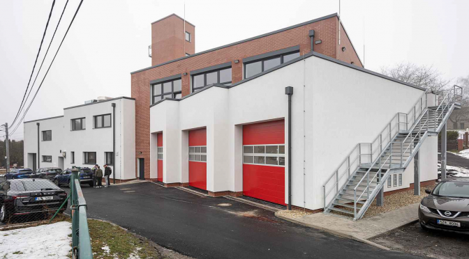 Otevření hasičské zbrojnice v Heřmanicích