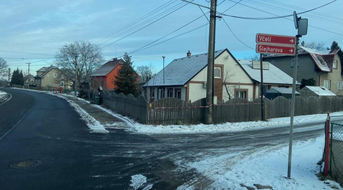 Spadlý vodič el.vedení